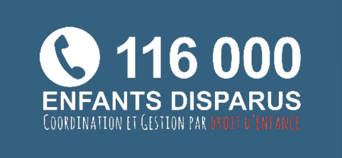 Logo 116000 enfants disparus