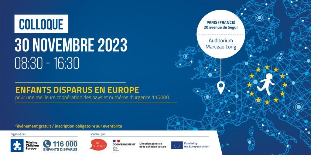 Colloque 2023 du 116 00 0 Enfants Disparus